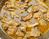 A picture of step 1 of Green Curry Chicken (Gaeng Keow Wan Gai).