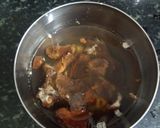 A picture of step 5 of Mushroom pulusu.