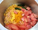 A picture of step 2 of Red carrot dal.