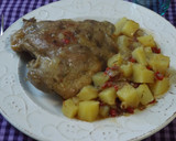 Foto del paso 2 de la receta: Contramuslo de pavo guisado con verduritas