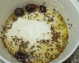 A picture of step 4 of Dahi waly bengan.