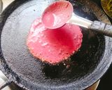A picture of step 2 of BEETROOT PANCAKE (Beetroot CHILLA) 😋.