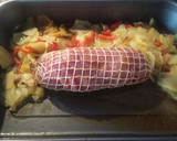 Foto del paso 5 de la receta: Redondo de cerdo relleno de bacon y cebolla (lidl)