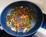 A picture of step 2 of Butter Fried Kippers in Tomato Gravy.