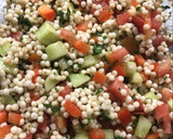 A picture of step 4 of Tabbouleh.
