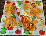 A picture of step 5 of Kurkure chips bhel.