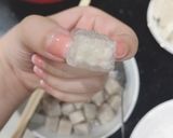 Hình bước làm 6 của món Thạch khoai môn ún trà sữa