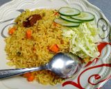 A picture of step 1 of Jollof rice.