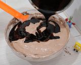 Foto langkah ke 5 dari resep Brownies kukus Amanda KW SUPER.