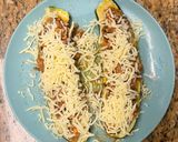 Foto del paso 5 de la receta: Calabacines al Microondas, Rellenos de Boloñesa