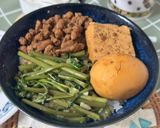 滷肉燥、蛋、豆腐的食譜步驟4照片
