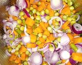 A picture of step 1 of Veggies couscous.