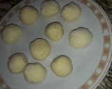 A picture of step 2 of Cassava Fritters in Brown Sugar and Anise Syrup.