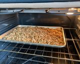 A picture of step 4 of Fruit and Nut Granola.