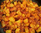 Foto langkah ke 6 dari resep Kentang Teri Balado.