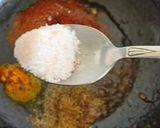 A picture of step 5 of Paneer Capsicum Masala.