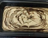 A picture of step 5 of Zebra Cake.