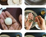 A picture of step 10 of Modak/ Kozhukattai with Coconut and Jaggery.