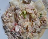 Foto del paso 5 de la receta: Ravioles de Ricotta con tuco a la crema