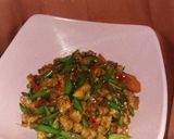 Foto langkah ke 2 dari resep Tumis buncis + tempe.