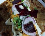 A picture of step 2 of Mince wrap.