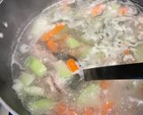 Hình bước làm 1 của món Canh soup nấu thịt gà