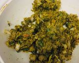 A picture of step 2 of Crispy Rice mix veg vada.