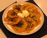 A picture of step 9 of Carrot Pancakes.