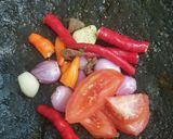 Foto langkah ke 1 dari resep Terong Teri Balado.