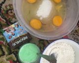 Foto langkah ke 2 dari resep Bolu Pandan Magicom.