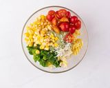 A picture of step 2 of Cold Pesto Salad Recipe.
