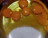Foto langkah ke 2 dari resep Bolu Ketan Hitam Keju Lumer.