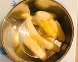 Φωτογραφία βήματος 1 της συνταγής Cookies χωρίς βούτυρο χωρίς ζάχαρη με γεύση μπανάνα βρώμη και σοκολάτα !