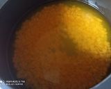 A picture of step 4 of Pumpkin Sambar.