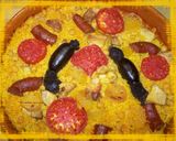 Une image de l'étape 4 de Arroz al horno ou riz au four.