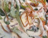 Une image de l'étape 4 de Tagliatelles aux légumes.