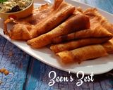 A picture of step 3 of Adai Dosas.