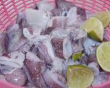 Foto langkah ke 1 dari resep Cumi cabe ijo.