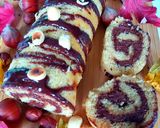 Une image de l'étape 11 de Gâteau roulé aux noisettes et Nutella®️.