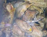 A picture of step 2 of Fried chicken.