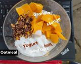 Hình bước làm 1 của món Oatmeal-Sữa chua yến mạch Eatclean-healthy