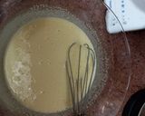 A picture of step 3 of Basbousa Cake (Ravani Cake).