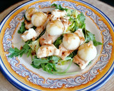 Foto del paso 9 de la receta: Ensalada de pollo con melón y queso de cabra