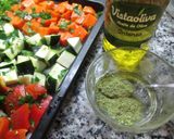 Foto del paso 5 de la receta: Dados de verduras horneados con salsa de finas hierbas