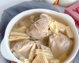 Foto langkah ke 7 dari resep Sup Ayam Kembang Tahu.