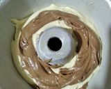 Foto langkah ke 5 dari resep Bolu Jadul/Marmer Cake Ekonomis 2 telur.