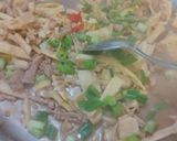 蒜香肉絲炒筍的食譜步驟3照片