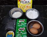 Foto langkah ke 1 dari resep Cup cake milo.