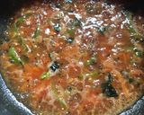 A picture of step 6 of Bread Upma.