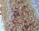 Foto del paso 4 de la receta: Turrón de almendras piñones y fruta escarchada o confitada (Navidad)